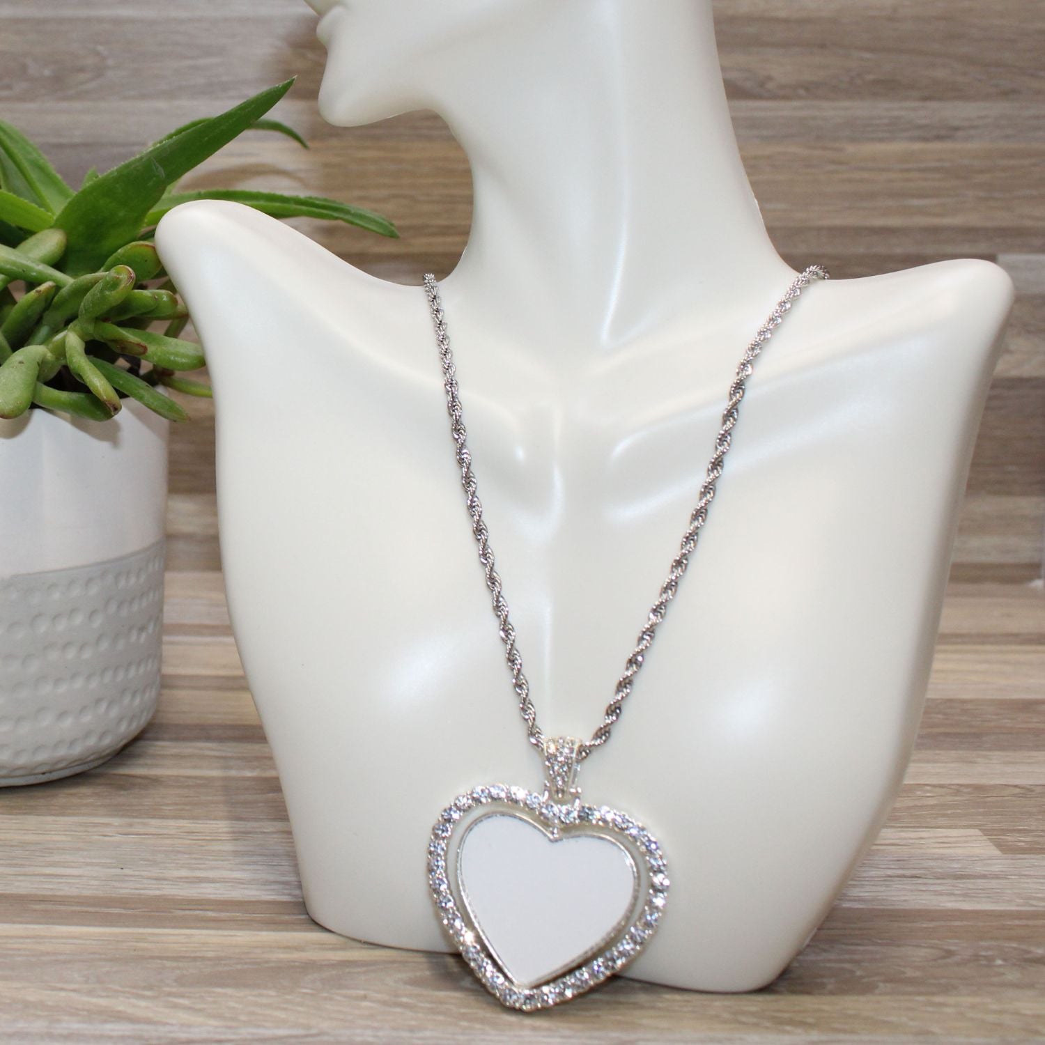 Collar Giratorio Corazón