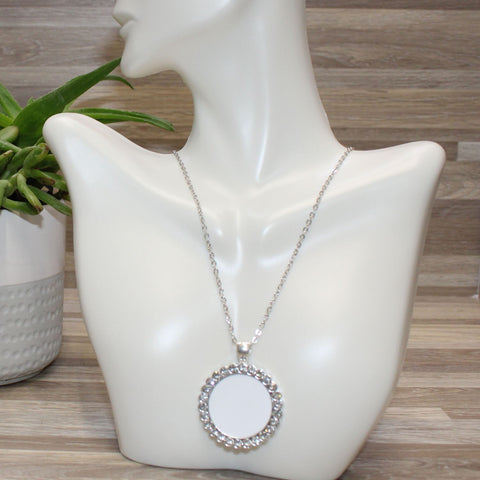 Collar Circulo con Brillantes