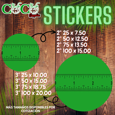 Stickers Promocionales